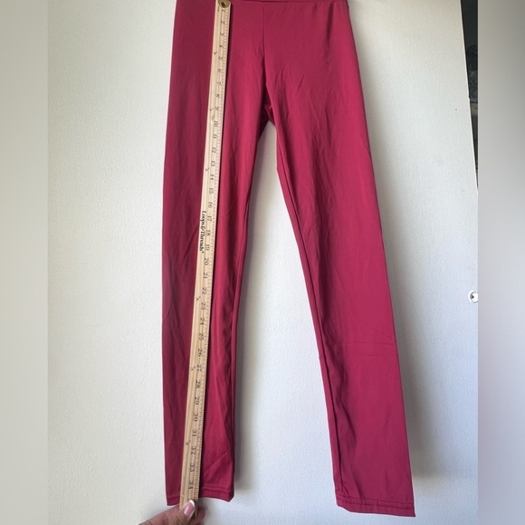 High-Rise Pant  leggings activewear Women's yoga athletic joggers red Size M. - Picture 5 of 6